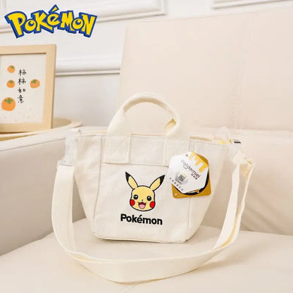 Pokemon Pikachu Plush Handbag Cute Crossbody Backpack Clefairy Storage Gift Bag Stuffed Doll Style Portable Daily Use