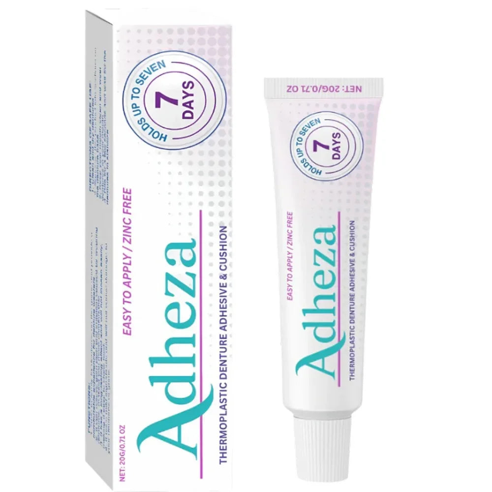 Seamless Fit Dental Adhesive Reusable Oral Health Care Denture Fixation Adhesive Comfortable Thermoplastic Denture Adhesive