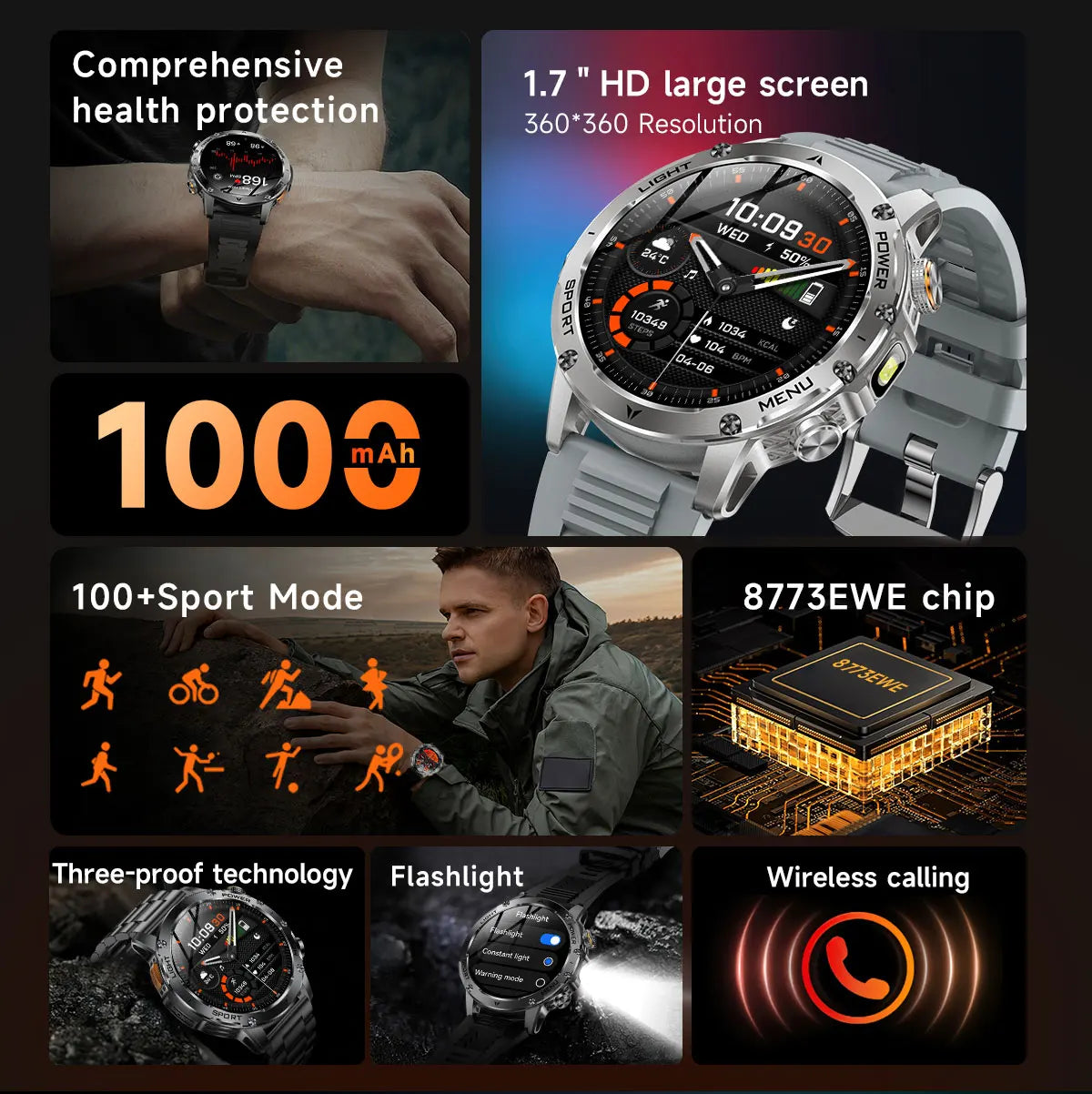 Long Battery Smartwatch
