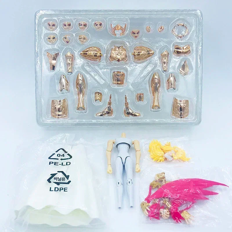 In Stock CS Saint Seiya Myth Cloth EX Capricorn Shura/Leo Aiolia/Aries MU/Libra Dohko/Virgo Gold Knights Zodiac Action Figure