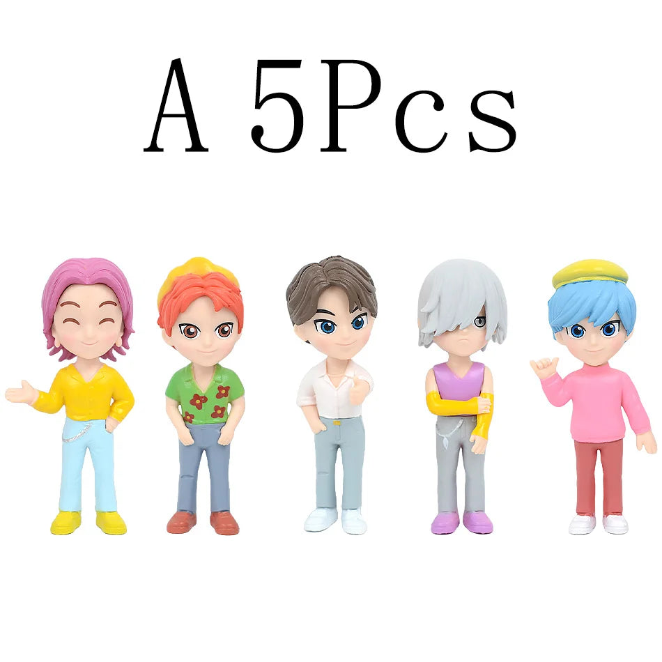 Hot Blind Box Anime K-Pops D-emon H-unters Girl Group RUMI MIRA ZOEY Figure Action Pvc Models Toy Ornament Gifts