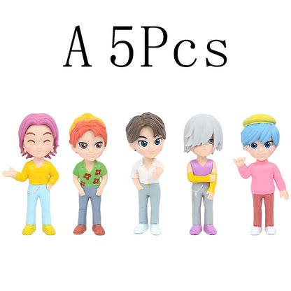 Hot Blind Box Anime K-Pops D-emon H-unters Girl Group RUMI MIRA ZOEY Figure Action Pvc Models Toy Ornament Gifts