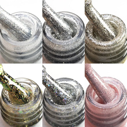 Venalisa VIP5 Nail Gel Polish HEMA/TPO FREE Full Coverage Beautiful Semi Permanent Soak Off UV LED Gel Nail Polish Gel Lacquer