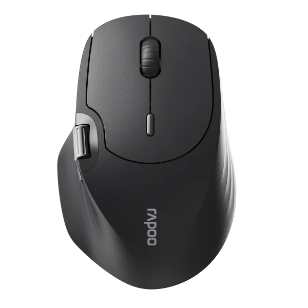 Rapoo MT560 Mouse 3mode Wireless Mice Ergonomic Hall Magnetic Induction Knob Cross Screen Custom Lightweight Gaming Pc Accessory