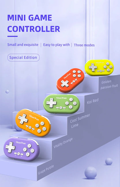 Mini Gamepad Gaming Control Bluetooth For iPhone Android PS4 PS3 Switch Xbox Mobile IOS PC TV Controller Wireless Game Pad Phone