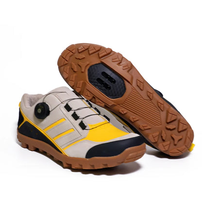MTB-199 XC/Trail/MTB Cycling Shoes (Tênis Masculino) - Men's Gravel Road Bicycle Sneakers, SPD Cleats System for MTB Shoes