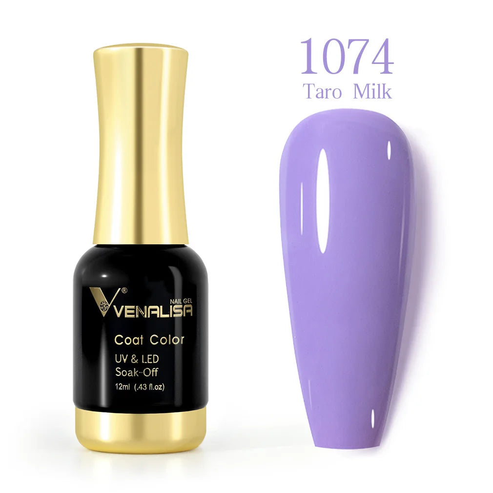 VENALISA Nail Gel Varnish TPO FREE Soak Off UV LED Organic Odorless Enamels Nail Art Colors 12ml 120Colors UV Gel Nail Polish