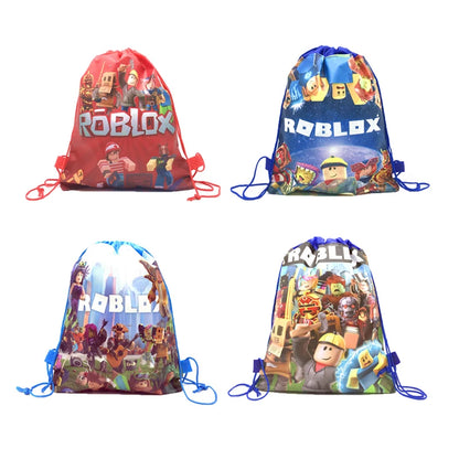 Roblox Drawstring Party Bags Set (6–56pcs)