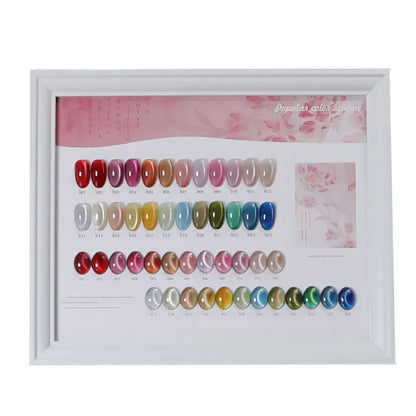 36color/set Star River Cat Eye Gel Nails Polish 15ml Magnetic Gel Glass Beads Semi Permanent Soak Off UV Nail Gel For Nail Salon