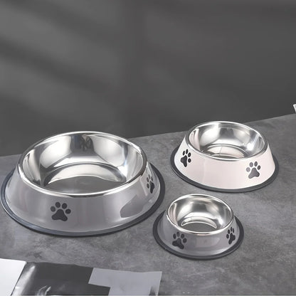 Anti-Slip Stainless Steel Pet Bowl