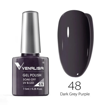 Venalisa VIP4 Nail Gel Polish HEMA/TPO FREE Full Coverage Beautiful Semi Permanent Soak Off UV LED Gel Nail Polish Gel Lacquer