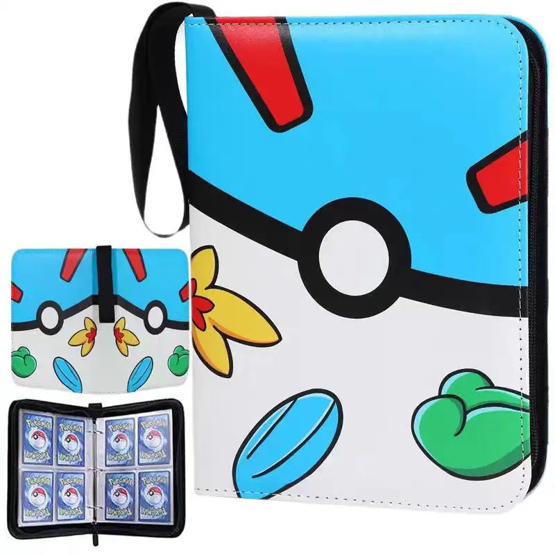 400 Pockets Anime Peripheral Pokemon Game Collection Card Book multiple styles Storage card holder Exquisite Kawaii Boy Toy Gift