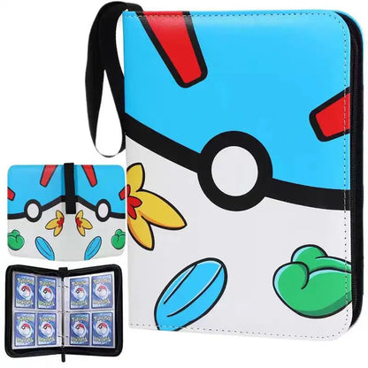 400 Pockets Anime Peripheral Pokemon Game Collection Card Book multiple styles Storage card holder Exquisite Kawaii Boy Toy Gift