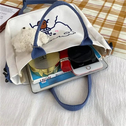 Pokemon Large Canvas Tote Bag