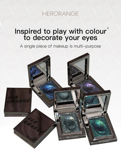 Metallic Glitter Pearlescent Eyeshadow Cream Chameleon Sparkling Mashed Potato EyeShadow Shimmer Brightening Highlighter
