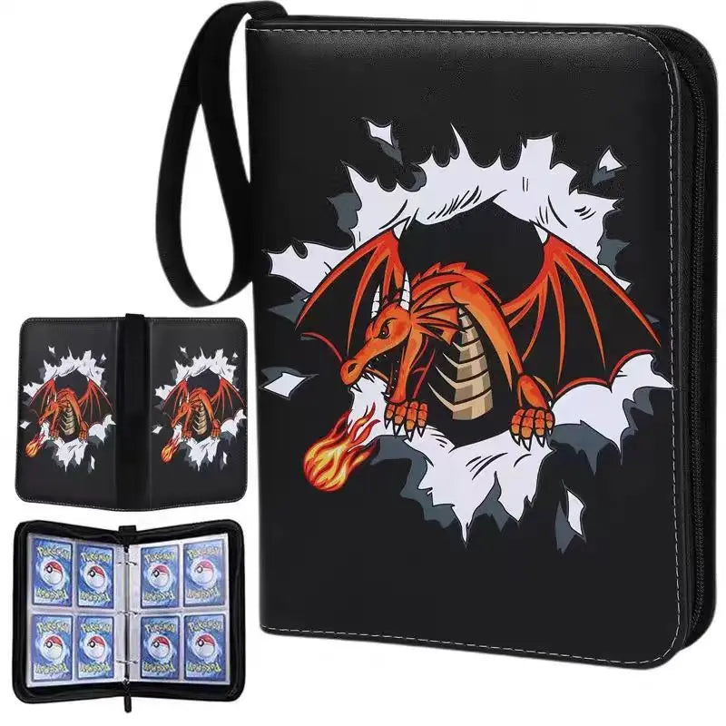 400 Pockets Anime Peripheral Pokemon Game Collection Card Book multiple styles Storage card holder Exquisite Kawaii Boy Toy Gift