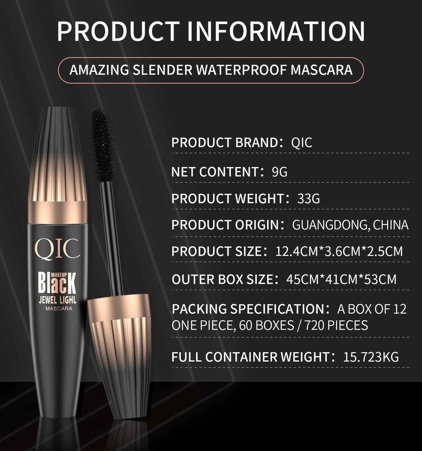 4D Extra Volume Mascara.