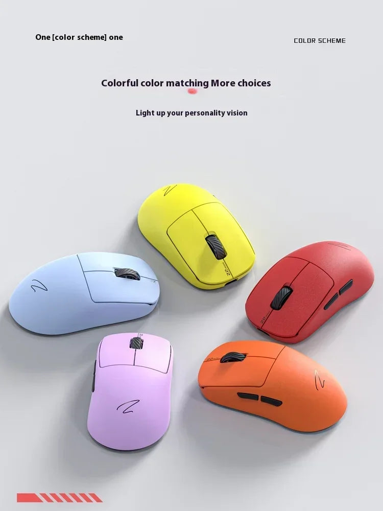 Zaopin Z2 Mini Wireless Mouse 3modes 8k Paw3950  Bluetooth Game Mouse Nordic 52840 Lightweight Customized Gaming Accessory Gifts
