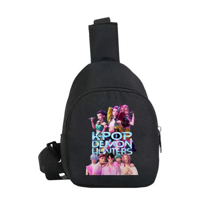 New Children Chest Bag Anime Cartoon Alphabet Fashionable Shoulder Diagonal Straddle Bag Girl Boy Cartoon Casual Chest Bags