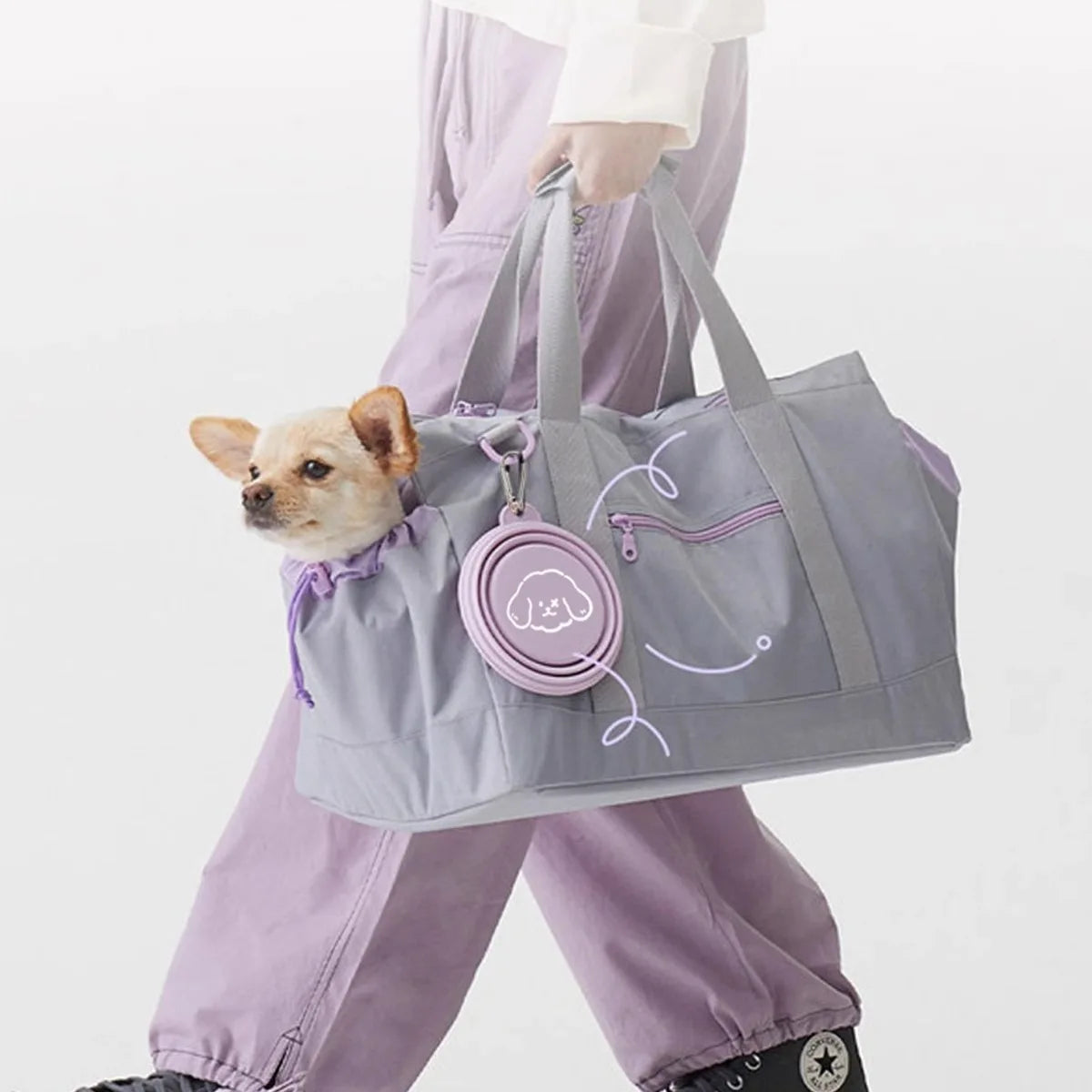 Portable Folding Pet Travel Bowl