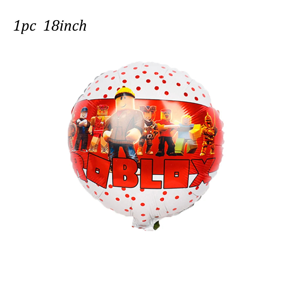 Roblox Birthday Balloons Set