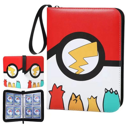 400 Pockets Anime Peripheral Pokemon Game Collection Card Book multiple styles Storage card holder Exquisite Kawaii Boy Toy Gift