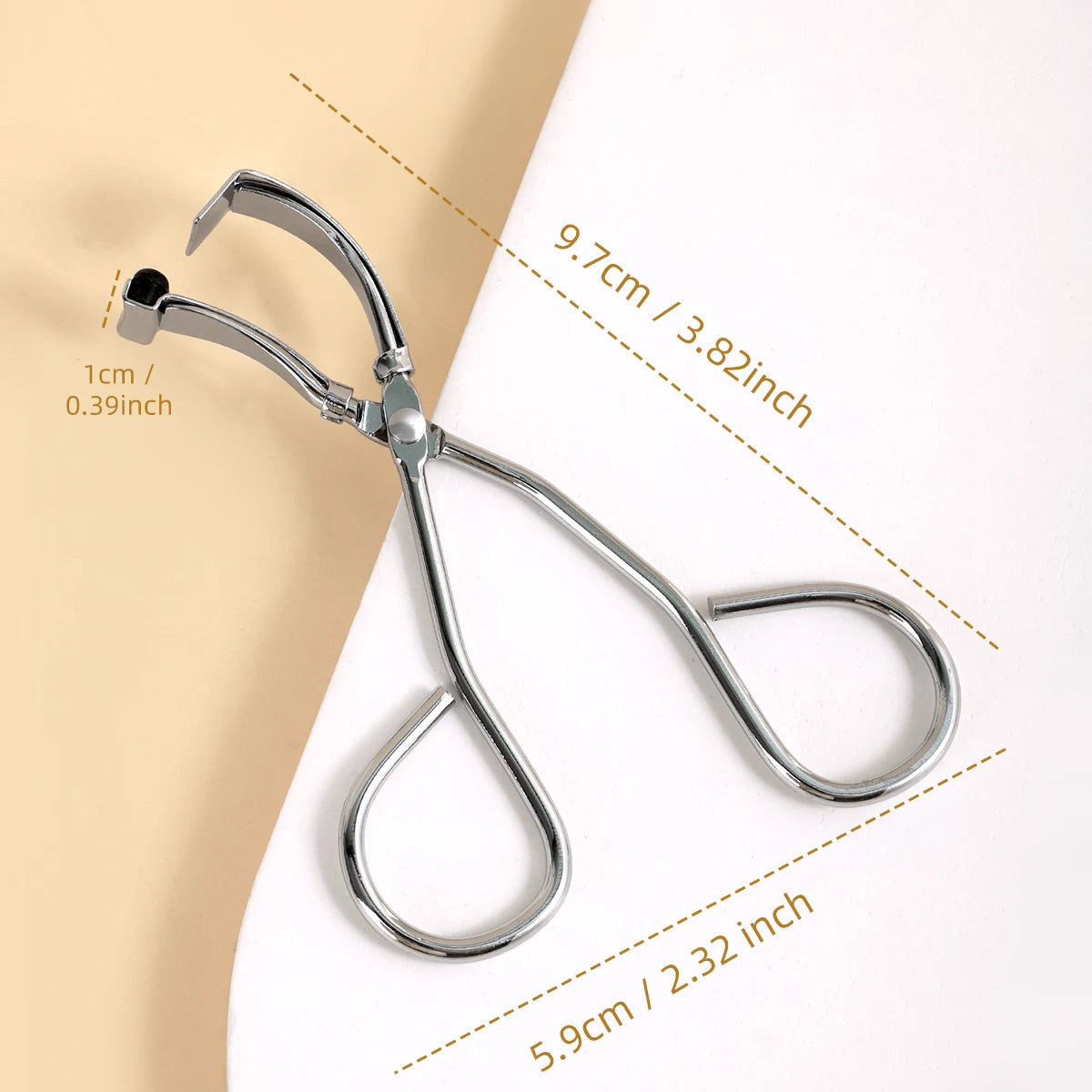 Stainless Steel Eyelash Curler.