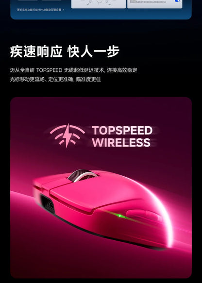 New Mchose A7 & A7v2 Advanced Lightweight Wireless Mouse Tri-Mode Connection Gaming Office Mouse Christmas Gift For Boys