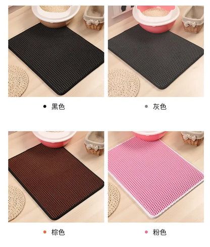 Double Layer Cat Litter Mat