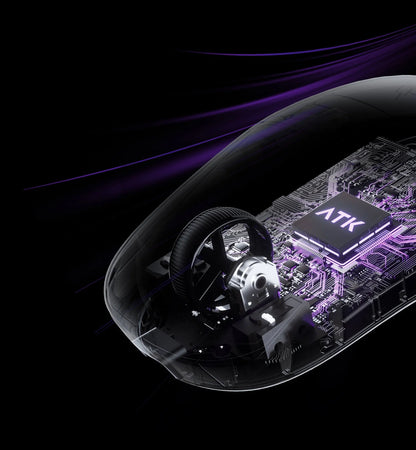 NEW ATK U2/V2 PAW3950 8K Wireless Gaming Mouse 3mode Double 39g Lightweight E-Sport Mouse Custom Accessory Computer Office Work