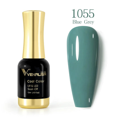 VENALISA Nail Gel Varnish TPO FREE Soak Off UV LED Organic Odorless Enamels Nail Art Colors 12ml 120Colors UV Gel Nail Polish