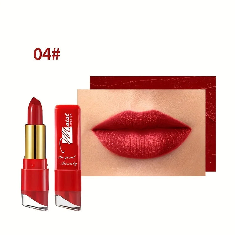 Beyond Beauty Creamy Moisturizing Lipstick: Long-Lasting Satin Finish (12 Shades)