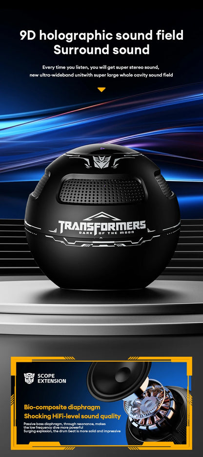 TRANSFORMERS TF-Y17 Portable Bluetooth Stereo Speaker