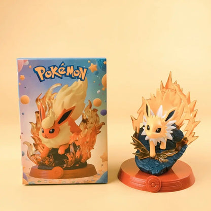 9 Style Pokemon Eeveelution Figures Espeon Sylveon Glaceon Leafeon Vaporeon Umbreon Flareon Anime Figure Pocket Monster Toy