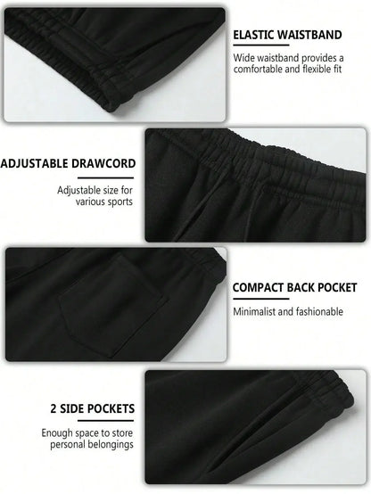 Pokemon Print New Streetwear 2026 Mens High Waist Cotton Pants Wide Leg Trousers Loose Fit Casual Breathable Sweatpants