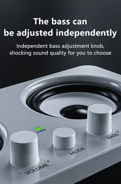 Computer Speakers with Subwoofer & 3D Surround Sound