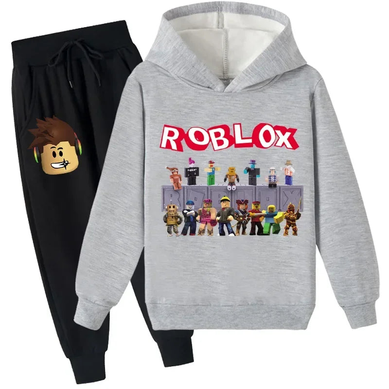 Roblox Kids Hoodie Set 🎮👕