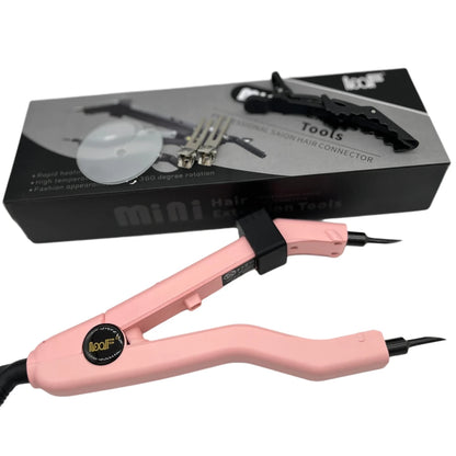 JR-609C 24mm Mini Heating Sharp Tip Black Heat Hair Connector Temperature Controllable for keratin extension