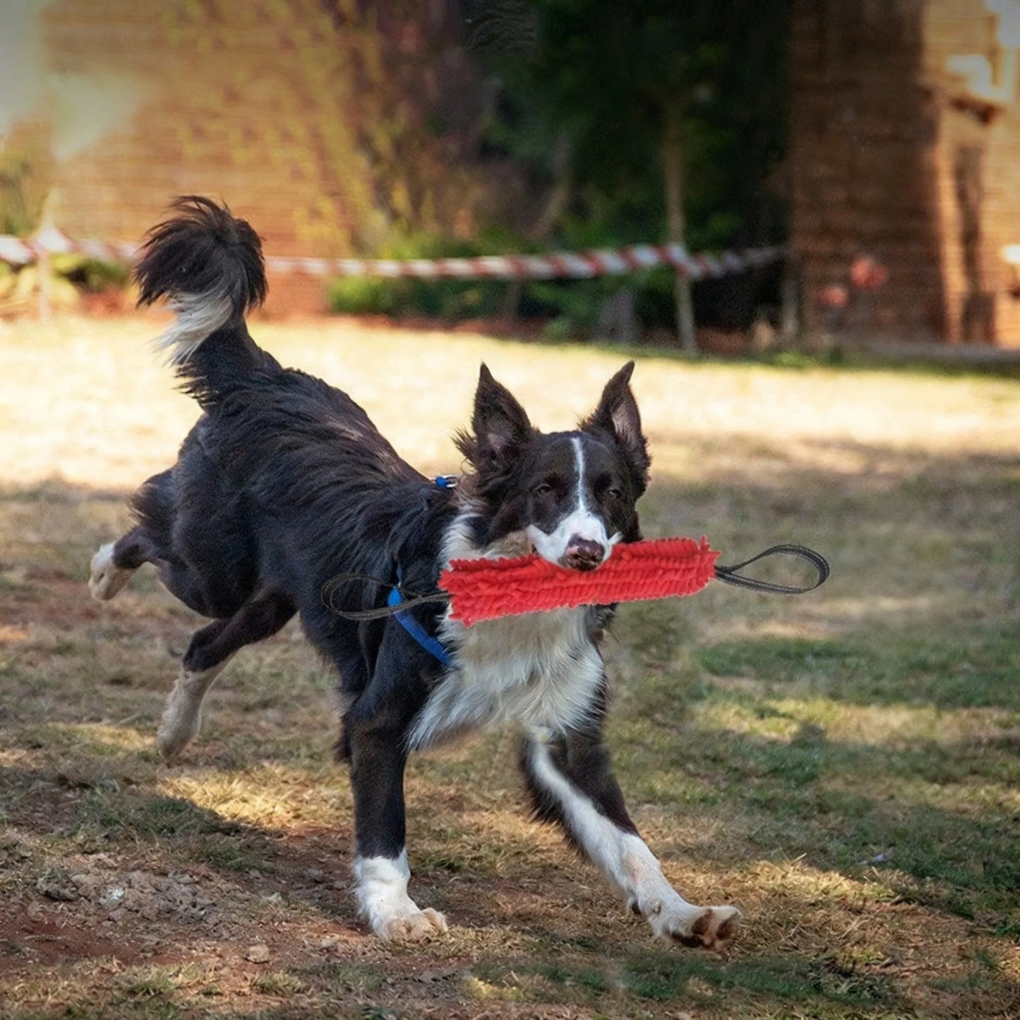 Dog Training Bite Stick Double Handle Interactive Toy Teeth Grinding Dog Training Stick Pet Dog Training Jute Sleeve Dog Toys