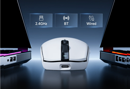 MCHOSE G3 Ultra Wireless Gaming Tri-Mode Mouse PAW3395 26000DPI 8K Polling Rate 64g Ultra-Lightweight Office Mouse