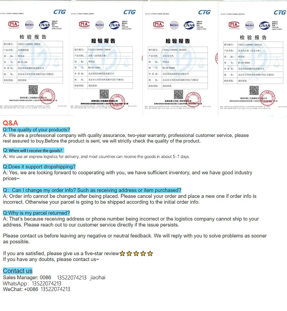 4K PTZ Video Conference Camera Kit with 20X Zoom & NDI