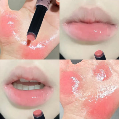 Purple Shimmer Lip Gloss.