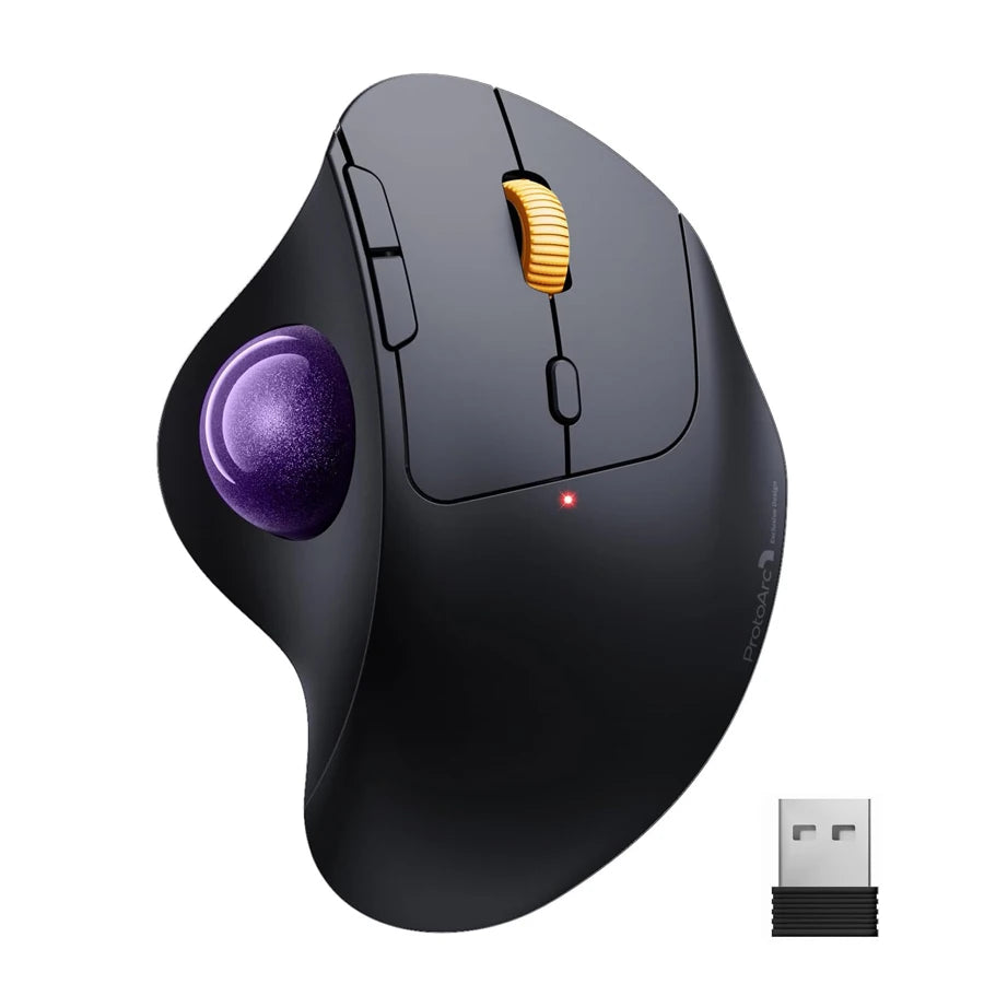 EM04 Ergonomic Trackball Mouse