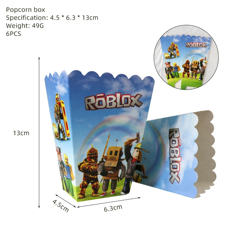 Roblox Birthday Party Supplies