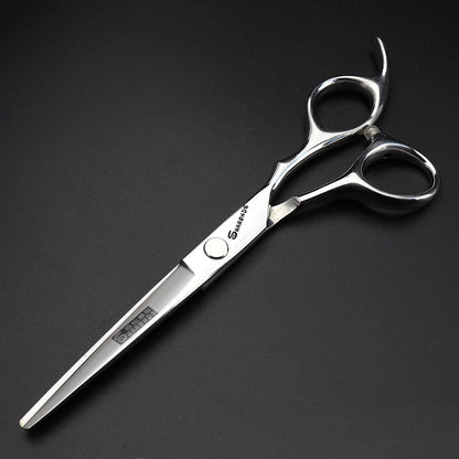 Sharonds 440c 6/7/7.5 inch haircut thinning scissors professional barber shop hairdressing scissors cutting scissors hair shears