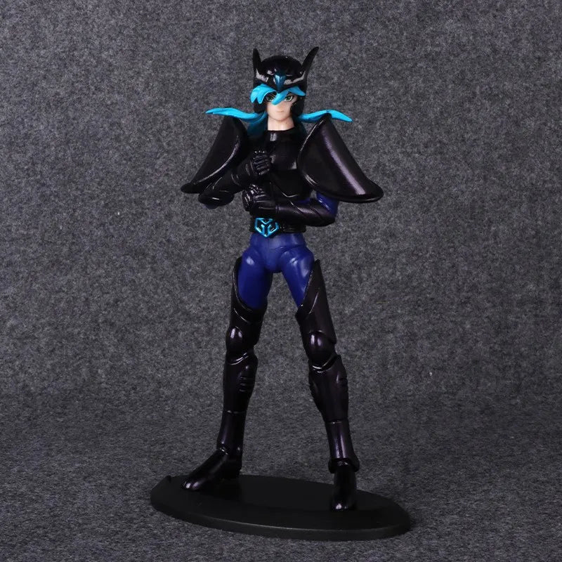 19cm Anime Dark Saint Seiya Figure Phoenix Ikki Hyoga Seiya Shiryu Action Figures Box Figure Collection Decoration Toys Hobbies