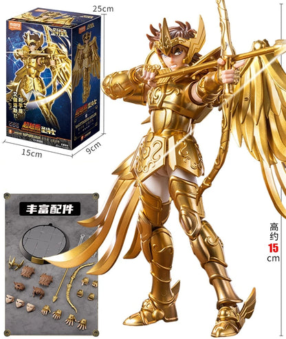 Original BLOKEES Saint Seiya Sagittarius Seiya Pegasus Aiolos Tenma Pegasus Action Figure Toy Assembly Figure Toys Gift