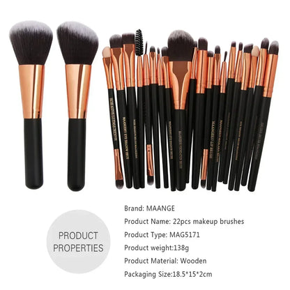 3/13/22pcs Pro Brush Set.
