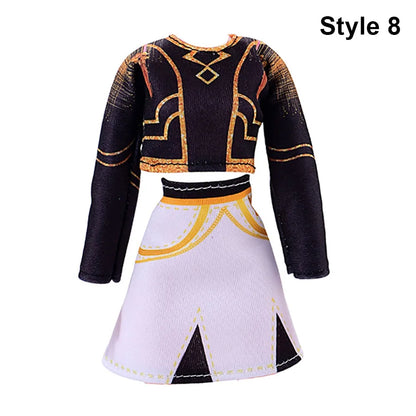 1Pcs Sweet 30cm Size 1/6 BJD Skirt Changing Dress DIY Doll'S Lolita Dress Replace Kids Gift Doll Dress Up Doll Clothing