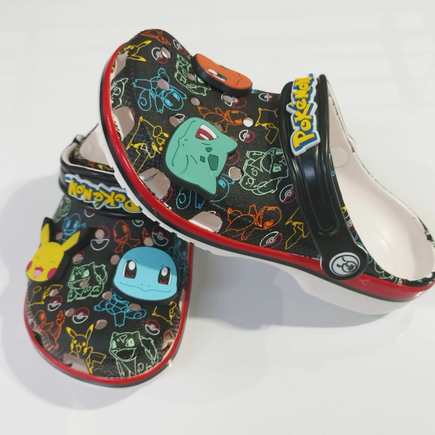 2026 Pokemon Series Peripheral Cute Slippers Eva Ultra-Light Soft Soles Versatile Comfortable Shoes Fpr Boys And Girls